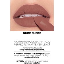 Avon Ultra Mat Ruj Nude Suede