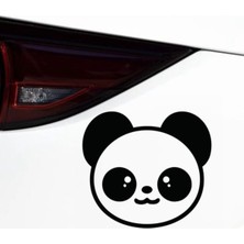 Sevimli Panda Oto Sticker 3 Parça