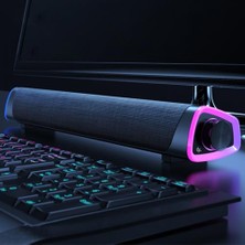 Coofbe Masaüstü Bluetooth Hoparlör Super Bas Soundbar Tv Ses Sistemi Sinema Bilgisayar Ses Sistemi