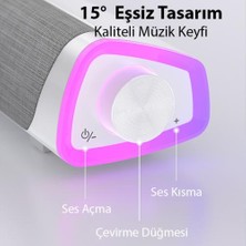 Coofbe Masaüstü Bluetooth Hoparlör Super Bas Soundbar Tv Ses Sistemi Sinema Bilgisayar Ses Sistemi