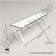 Deryawood Masif Ahşap Hestia Bank Beyaz Ayak 37*140*45CM