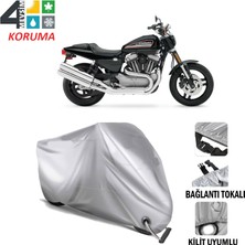 AUTOES Harley-Davidson Sportster Xr 1200 Motosiklet Branda Bağlantı ve Kilit Uyumlu