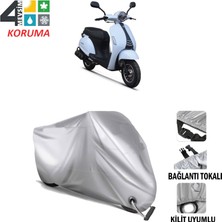 AUTOES Rks Blueberry Branda Motosiklet Brandası Bağlantı ve Kilit Uyumlu