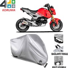AUTOES Honda Msx 125 Branda Motosiklet Brandası Bağlantı ve Kilit Uyumlu