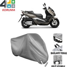 AUTOES Aeon Elite 250 Branda Motosiklet Brandası Bağlantı ve Kilit Uyumlu