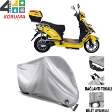 AUTOES Kral Motor Kr-41 Epico Branda Motosiklet Brandası Bağlantı ve Kilit Uyumlu