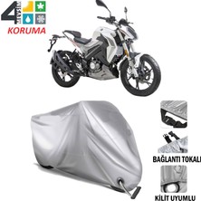 AUTOES Benelli 125-S Branda Motosiklet Brandası Bağlantı ve Kilit Uyumlu