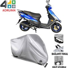 AUTOES Arora Ar 50-6 Capirossi Branda Motosiklet Brandası Bağlantı ve Kilit Uyumlu