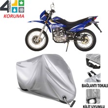 AUTOES Kanuni Enduro 200 Branda Motosiklet Brandası Bağlantı ve Kilit Uyumlu