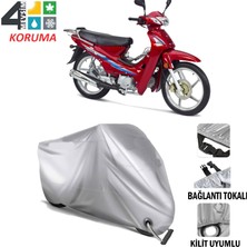 AUTOES Kanuni Cup 100 S Branda Motosiklet Brandası Bağlantı ve Kilit Uyumlu