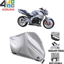 AUTOES Suzuki Gsr 600 Branda Motosiklet Brandası Bağlantı ve Kilit Uyumlu