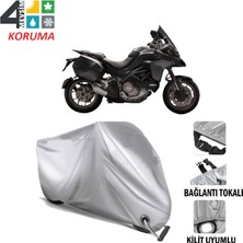 AUTOES Ducati Multistrada 1260 Touring Pack Motosiklet Branda Bağlantı ve Kilit Uyumlu