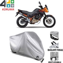 AUTOES Kawasaki Kle 500 Branda Motosiklet Brandası Bağlantı ve Kilit Uyumlu