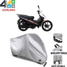 AUTOES Stmax Nova 100 Branda Motosiklet Brandası Bağlantı ve Kilit Uyumlu