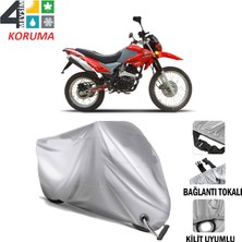 AUTOES Motoran Cross XV-250 Branda Motosiklet Brandası Bağlantı ve Kilit Uyumlu