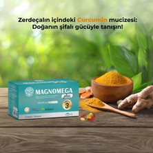 Negans Magnomega Plus - 1000mg Balık Yağı, Omega 3, 400mg EPA 300mg DHA, Vitamin C,
Selenyum, Koenzim Q10, Resveratrol içeren Multivitamin Takviyesi 30 Softjel + 30 Kapsül