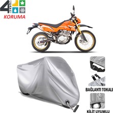 AUTOES Motoran Cross XF-250 Branda Motosiklet Brandası Bağlantı ve Kilit Uyumlu