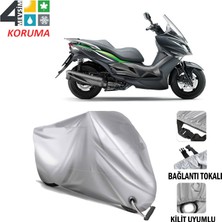 AUTOES Kawasaki J 300 Branda Motosiklet Brandası Bağlantı ve Kilit Uyumlu