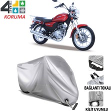 AUTOES Kanuni Bora 125 Branda Motosiklet Brandası Bağlantı ve Kilit Uyumlu