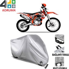 AUTOES Yuki Dirty Paws Offroad Branda Motosiklet Brandası Bağlantı ve Kilit Uyumlu