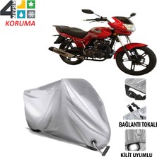 AUTOES Asya Legent 150 Branda Motosiklet Brandası Bağlantı ve Kilit Uyumlu