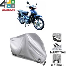 AUTOES Arora Ar 100-7 Branda Motosiklet Brandası Bağlantı ve Kilit Uyumlu