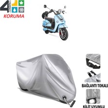 AUTOES Yuki Yk-09 Neon Classic Branda Motosiklet Brandası Bağlantı ve Kilit Uyumlu