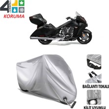 AUTOES Victory Vision Tour Branda Motosiklet Brandası Bağlantı ve Kilit Uyumlu