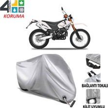 AUTOES Yuki YK250GY-7 Izci Branda Motosiklet Brandası Bağlantı ve Kilit Uyumlu