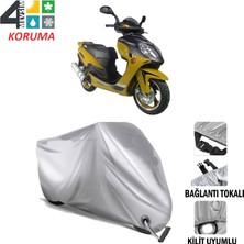 AUTOES Yuki YK150T-20 Branda Motosiklet Brandası Bağlantı ve Kilit Uyumlu