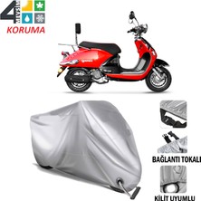 AUTOES Yuki Legend 50 Branda Motosiklet Brandası Bağlantı ve Kilit Uyumlu