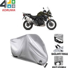 AUTOES Triumph Tiger Explorer Xc Branda Motosiklet Brandası Bağlantı ve Kilit Uyumlu
