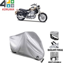 AUTOES Triumph Thunderbird Branda Motosiklet Brandası Bağlantı ve Kilit Uyumlu