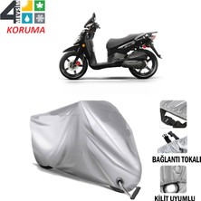 AUTOES Sym Hd Evo 200 Branda Motosiklet Brandası Bağlantı ve Kilit Uyumlu