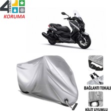 AUTOES Yamaha Xmax 400 Branda Motosiklet Brandası Bağlantı ve Kilit Uyumlu
