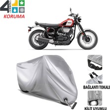 AUTOES Yamaha Scr 950 Branda Motosiklet Brandası Bağlantı ve Kilit Uyumlu