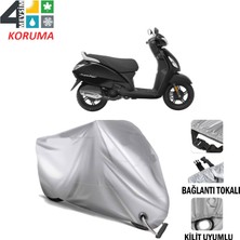 AUTOES Tvs Jupiter Branda Motosiklet Brandası Bağlantı ve Kilit Uyumlu