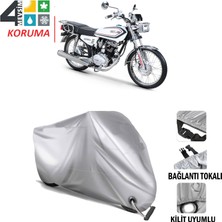 AUTOES Kuba Çita 100R Branda Motosiklet Brandası Bağlantı ve Kilit Uyumlu