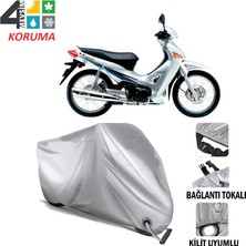 AUTOES Honda Innova 125 Branda Motosiklet Brandası Bağlantı ve Kilit Uyumlu