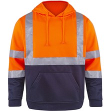 Myform Olympus Contrast Safety Hooded Sweatshırt