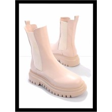 Bej  Kadın Bot & Bootie K02718131409