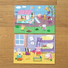 Moritoys Peppa’s Friends: Çift Taraflı 8 + 2 Puzzle