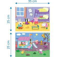 Moritoys Peppa’s Friends: Çift Taraflı 8 + 2 Puzzle