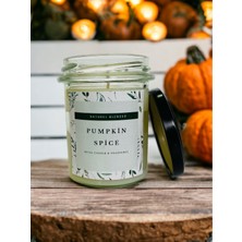 Royal Mum Pumpkın Spice Kokulu - Naturel Kavanoz Mum