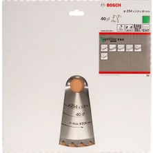 Bosch  - Optiline Serisi Ahşap İçin Daire Testere Bıçağı - 254 X 30 X 2,0 Mm, 40 Diş