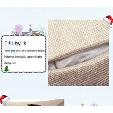 Maskot 45CM Kar Tanesi Desen Noel Peluş Yastık (Yurt Dışından)
