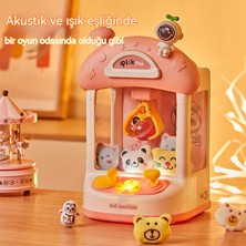 Maskot Çocuk Mini Küçük Ev Elektrikli Ses ve Işık Klipsi Bebek Makinesi Oyuncak (Yurt Dışından)