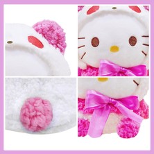 Runjing Kawaii Peluş Oyuncaklar, 10 Inç Sevimli Hello Kitty Peluş, Kitty Kedi Peluş Bebekler, Hello Kitty Doldurulmuş Hayvanlar Peluş Şekil Oyuncak, Kız Çocuk Hayranları Için Hediyeler (Yurt Dışından)