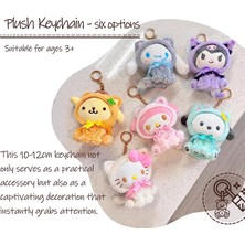 Runjing Kawaii Peluş Anahtarlık Peluş Bebek, Karikatür Anime Peluş Anahtarlık Kolye Anahtarlık Aksesuarları Kolye Oyuncak Kız Hediye (Yurt Dışından)