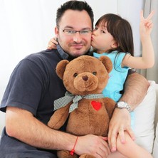 Runjing Paket Teddy Bear Kalpli Sevimli Ayılar Doldurulmuş Hayvan Peluş Oyuncaklar Kız Arkadaşı Erkek Arkadaşı Çocuk Için Hediyeler, 20 Inç ve 15 Inç, Kahverengi (Yurt Dışından)